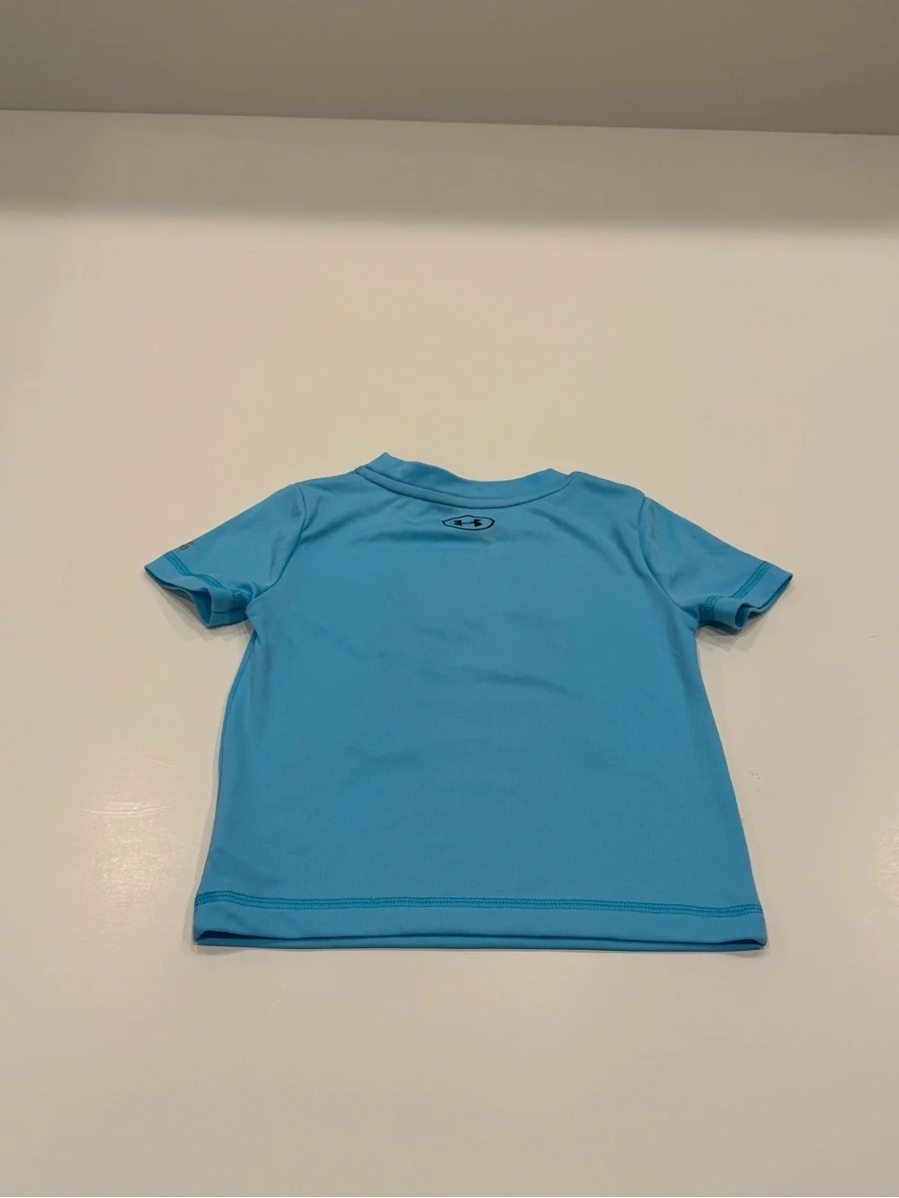 Under Armour Boys 2-Piece Swim Set Size 2T Blue Rash-guard Shirt and Swim Trunks